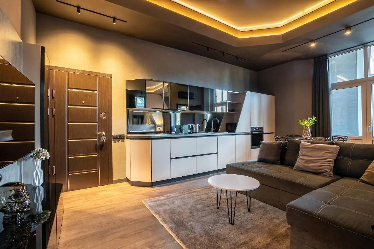 Luxury Apartments Across Arena Complex Kyjev Ukrajina